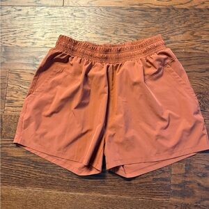 Women's Athletic LIV Outdoor Rust color  Track shorts size 1X excellent cond